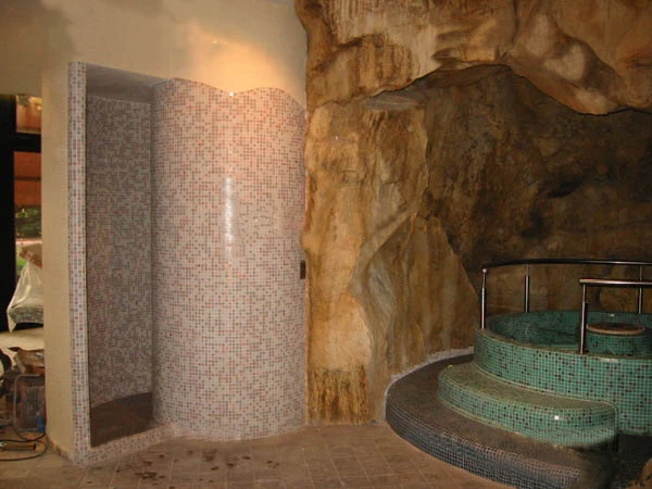 Ambientazioni in roccia per centri benessere – Centri Benessere, Roma e Lamezia Terme (3)